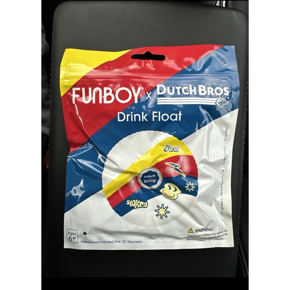 DUTCH BROS X FUNBOY DRINK FLOATING DEVICE MERCH DROP! July 16th 2025!
